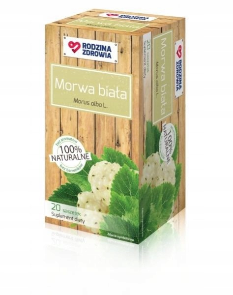 

Morwa Biała 20 saszetek zioła Rodzina Zdrowia