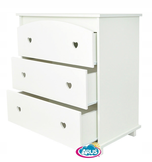 KOMODA DZIECIĘCA Z PRZEWIJAKIEM BIAŁA- SISI Marka Aruś