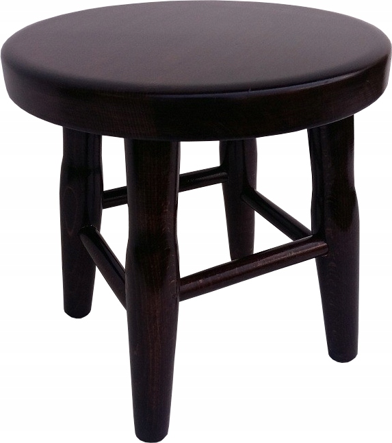 

Taborecik Okrągły Drewno Bukowy Ryczka -kolory