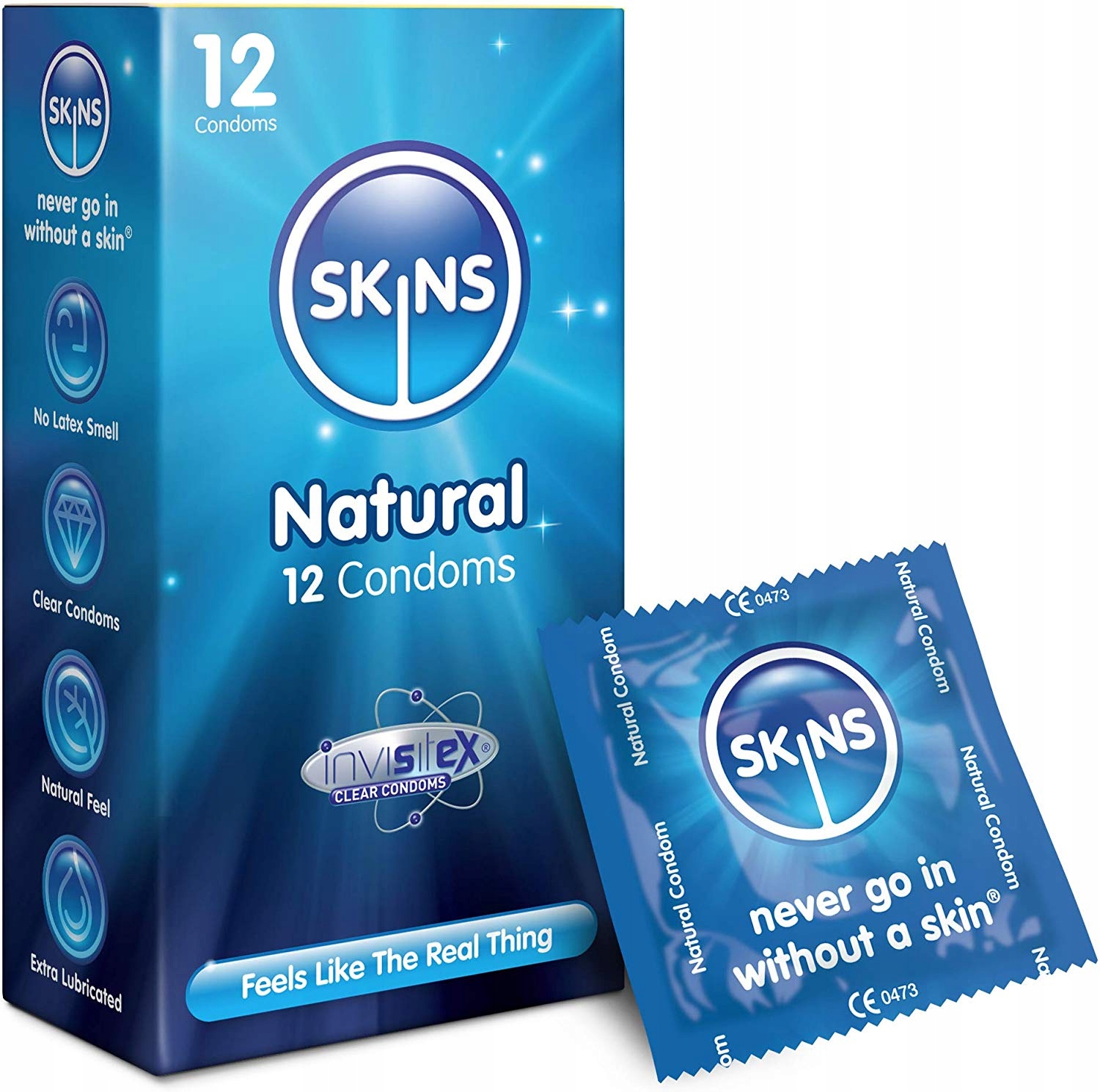 

Prezerwatywy Skins Natural opakowanie 12 sztuk