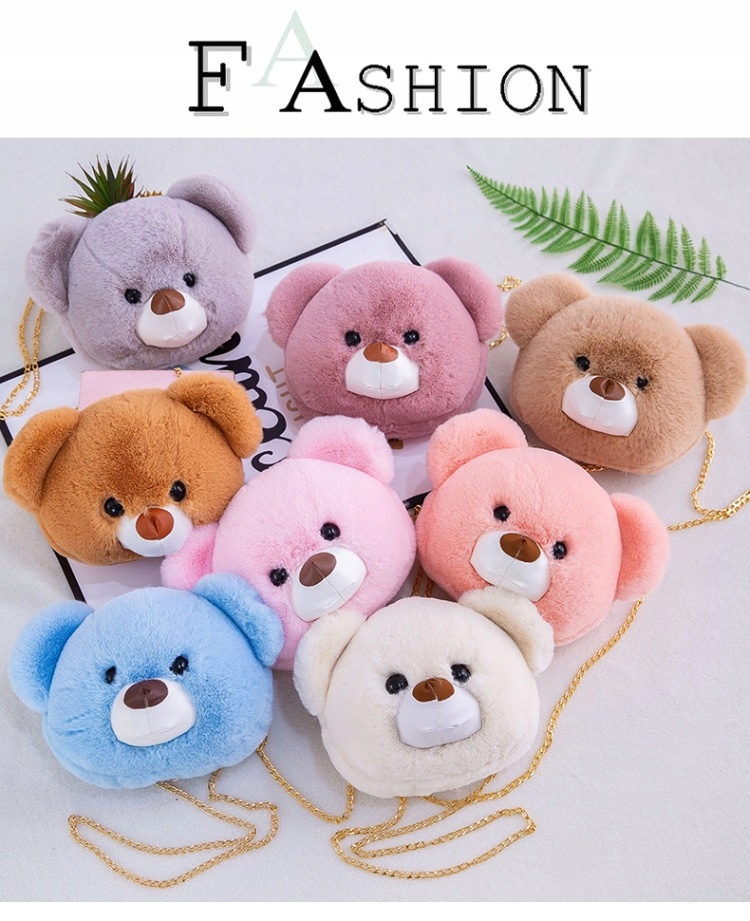 PUCHATA TOREBKA MISIO MISIACZEK MIŚ TORBA FUR REAL Płeć kobieta