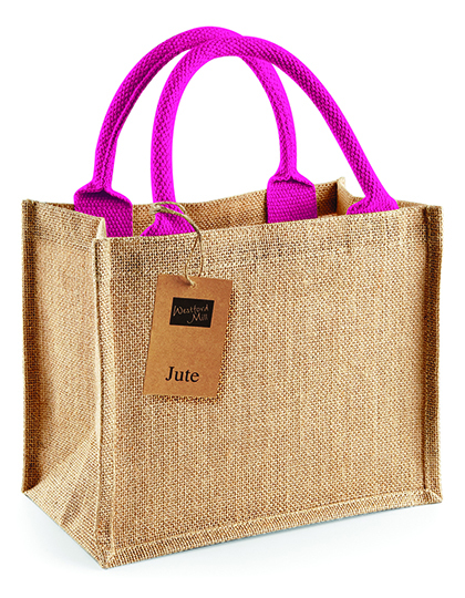 

Eko Torba Z Juty Na Lunch Mini Fuchsia