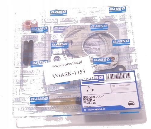 Uszczelki turbiny kpl VOLVO V70 S60 V70XC S80 XC90 Numer katalogowy części 8631549 31251456 1275549