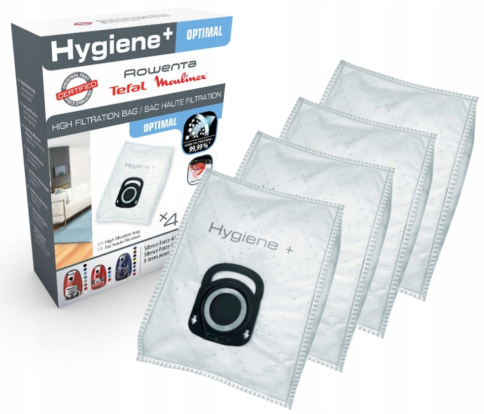 

Worki Hygiene+ do Tefal Rowenta Silence Forte Oryg