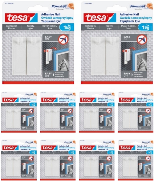 

Gwóźdź samoprzylepny haczyk Tesa 77773 10kpl x2szt