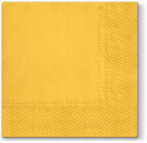

Serwetki papierowe Żółte 33x33 cm Horeca 20 szt.