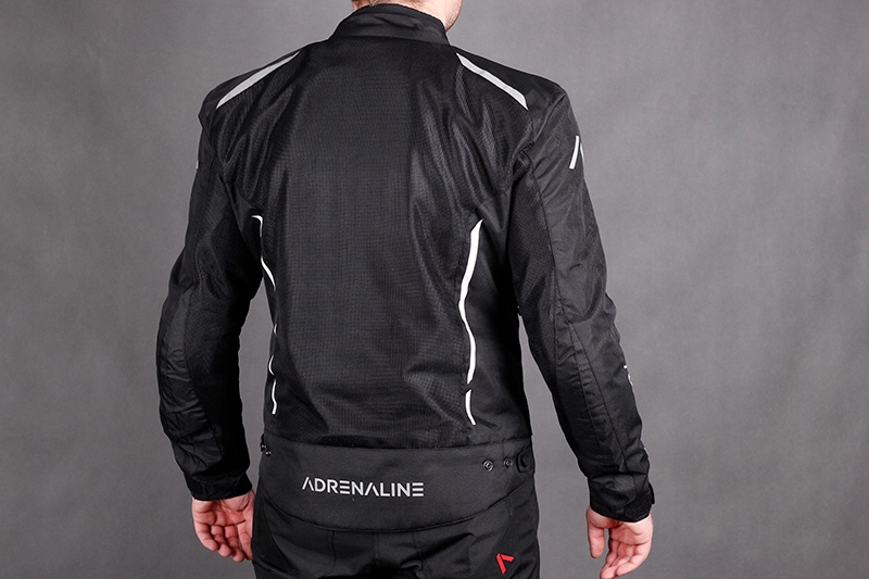 KURTKA MOTOCYKLOWA ADRENALINE MESHTEC czarna S Rozmiar S