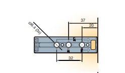 Odbojnik do drzwi Titus Pusch Latch Rodzaj odbojnik