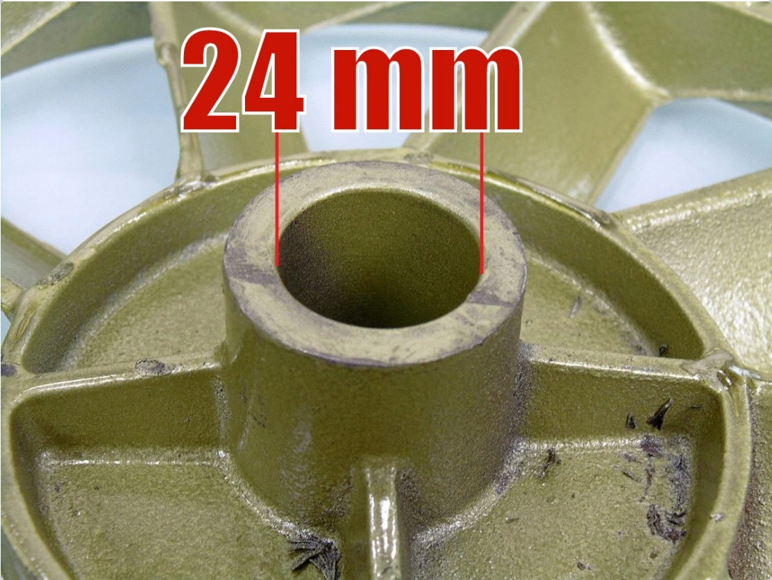 KOŁO PASOWE 2065 fi250 1 pasek 13mm do kompresora Marka Schwarzbau