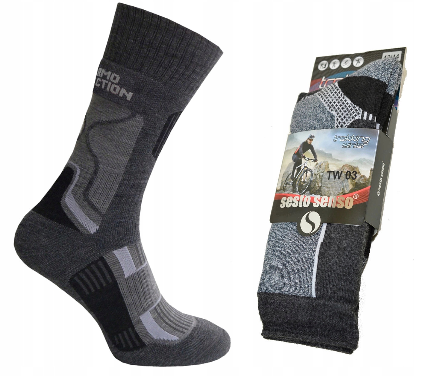 

Skarpety ciepłe Trekking Winter na Mrozy p39-41