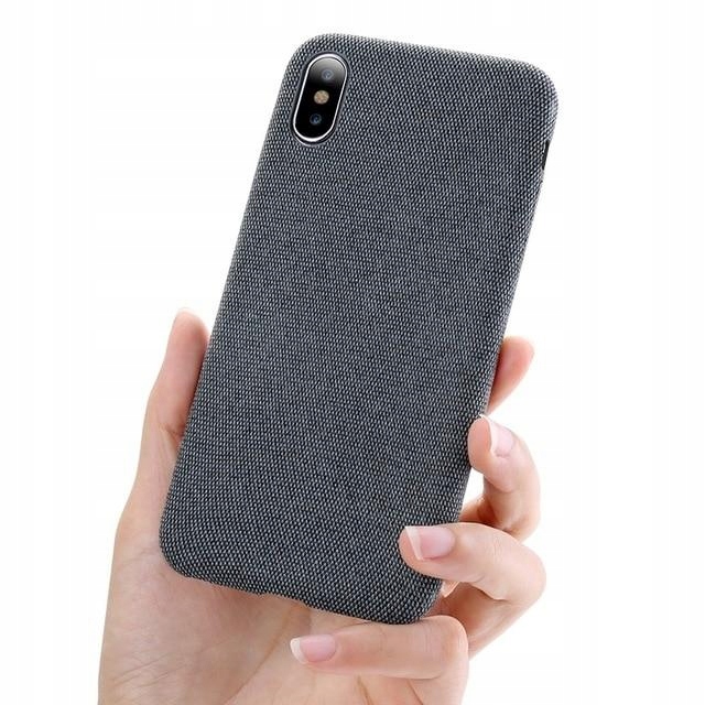 

Etui Cloth Materiałowe Stylowe Apple iPhone Xs Max
