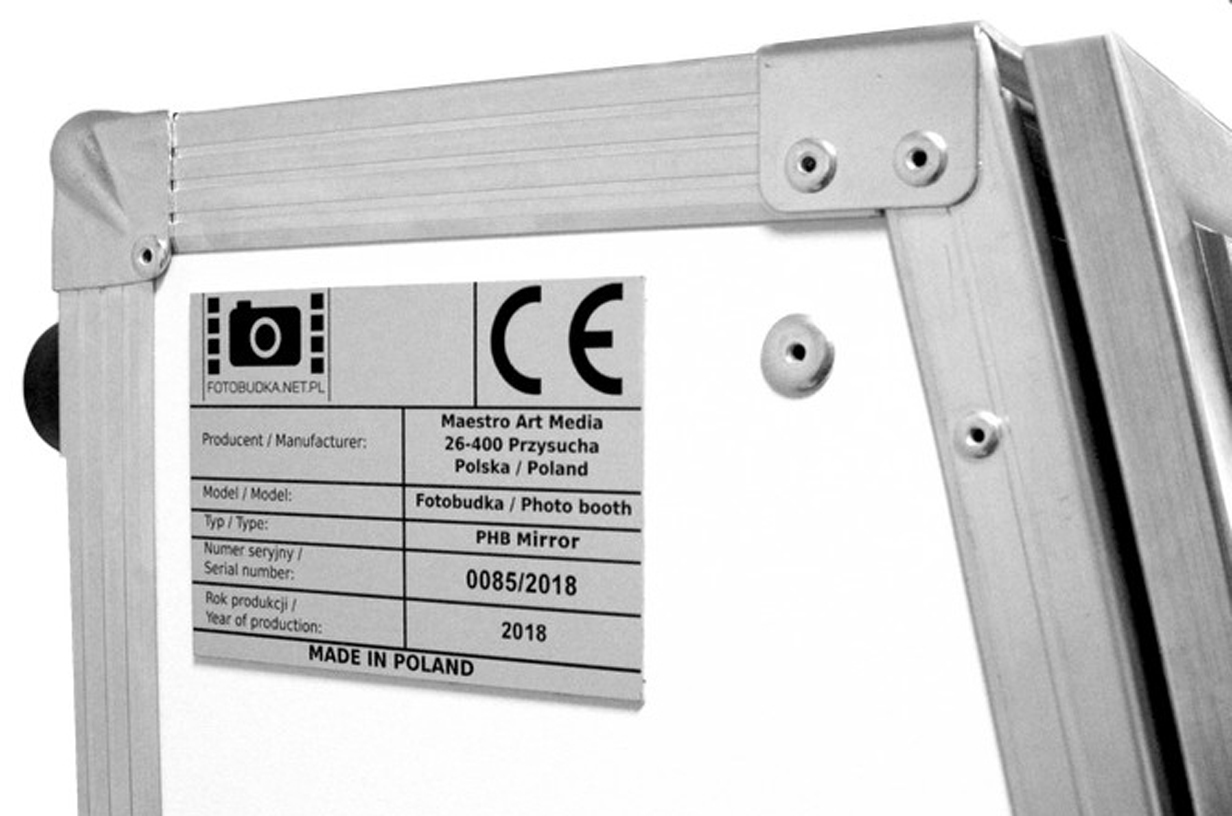 Magiczne Fotolustro Selfie Mirror Foto Lustro Model PHB Mirror