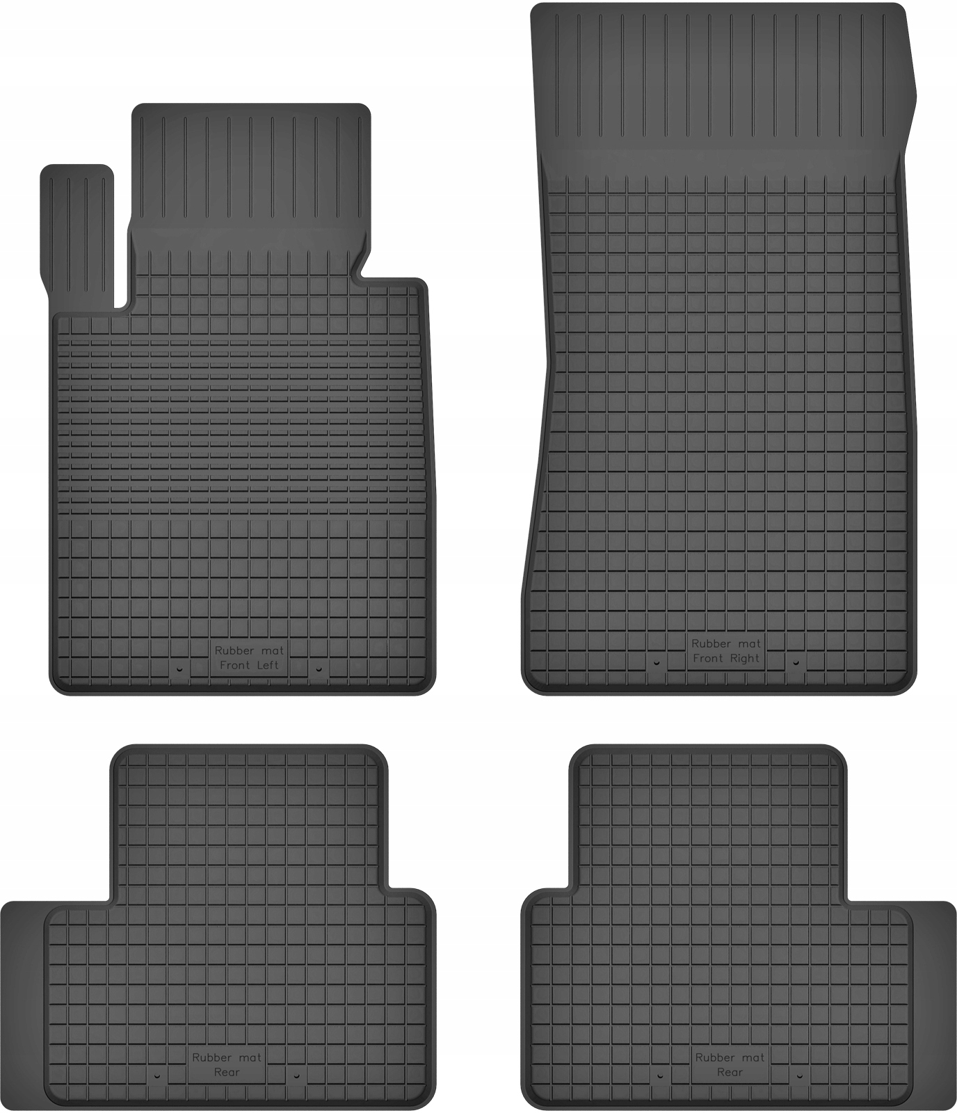 

Dywaniki gumowe do Bmw 3 E36, E46, E90, E91, E92