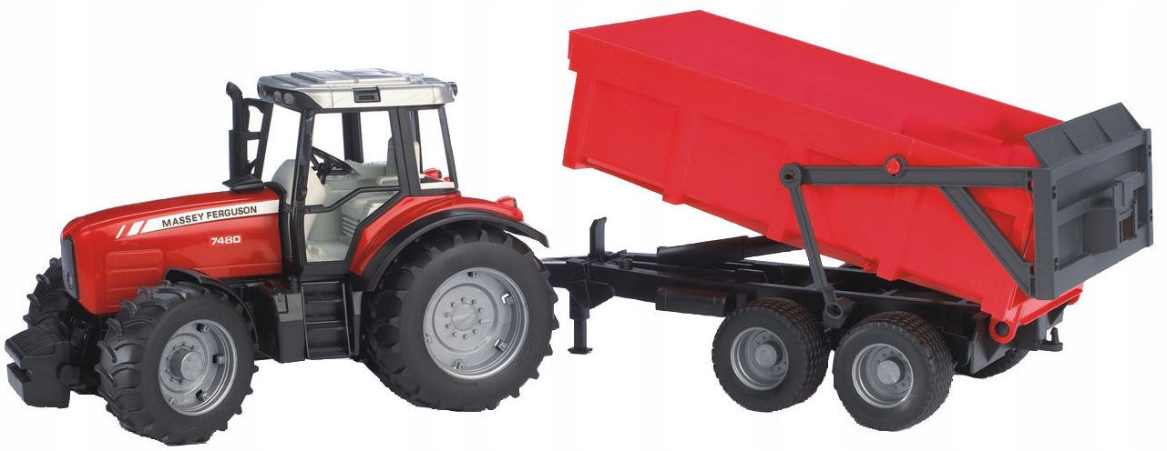 

Bruder 02045 Traktor z przyczepą Massey Ferguson