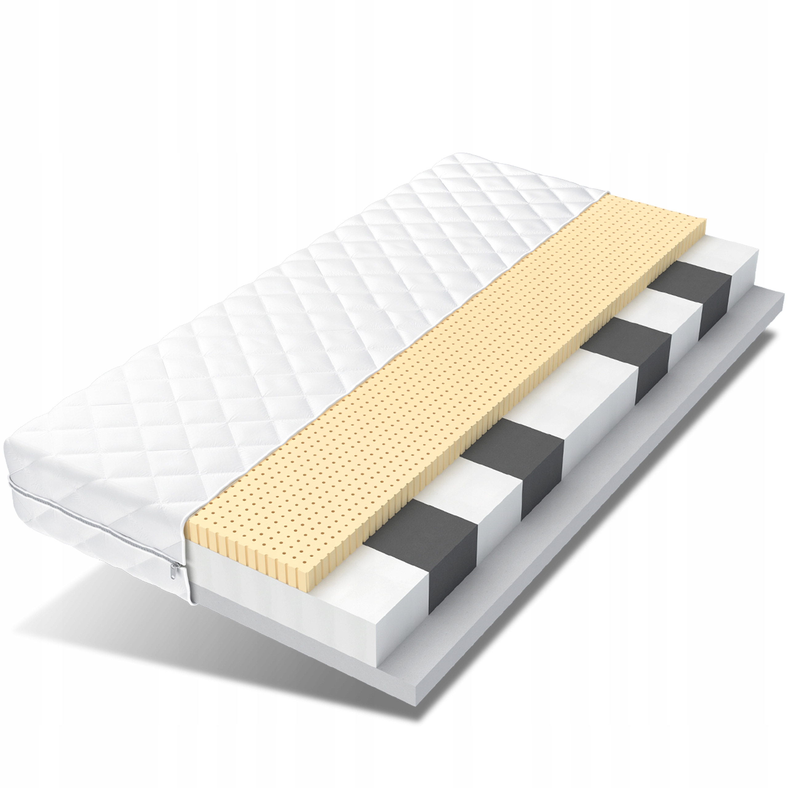 

Materac Berry 80x200 pianka Hr 9 stref lateks