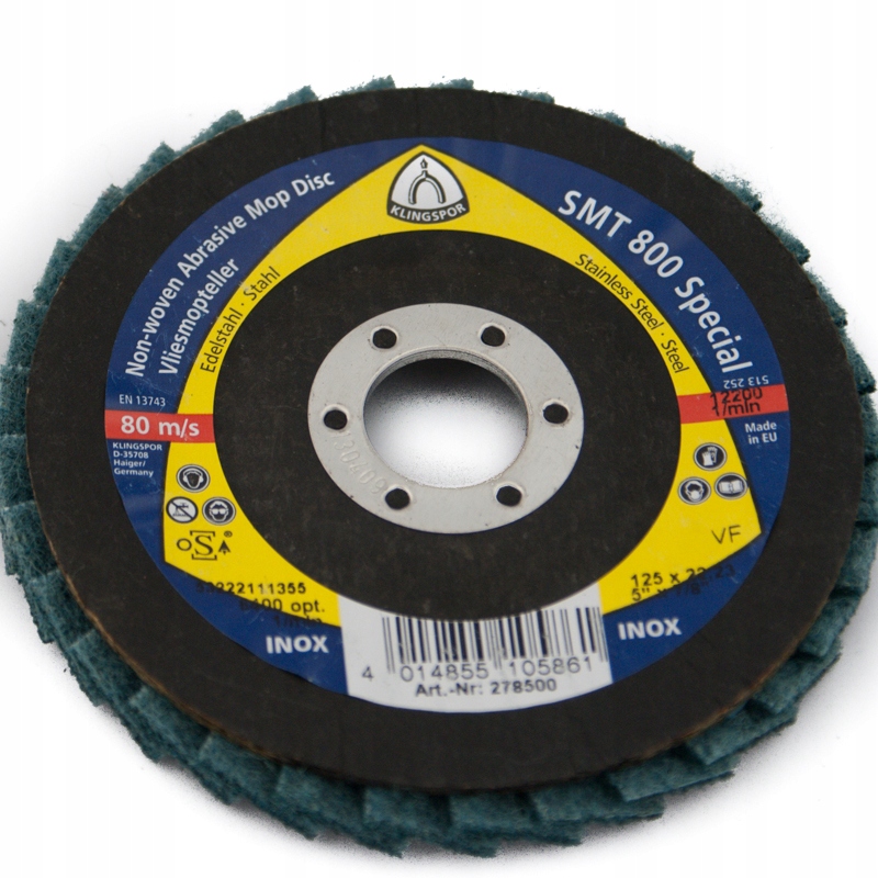 

Klingspor Tarcza Listkowa Smt 800 125x22 Very Fine