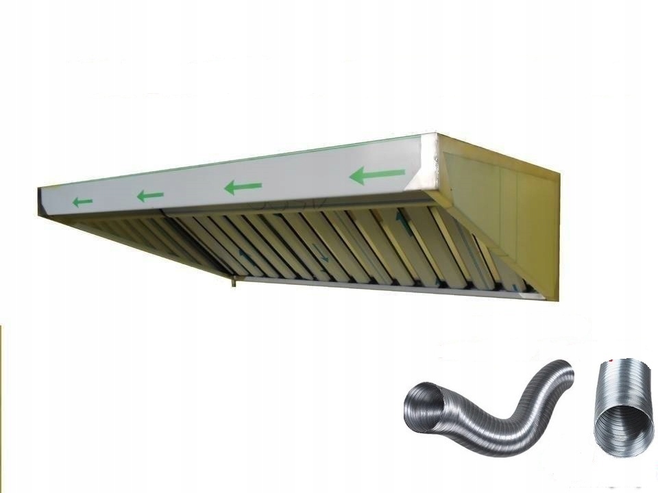 Gastronomická digestoř S 1000x600x400 Filtry Nové