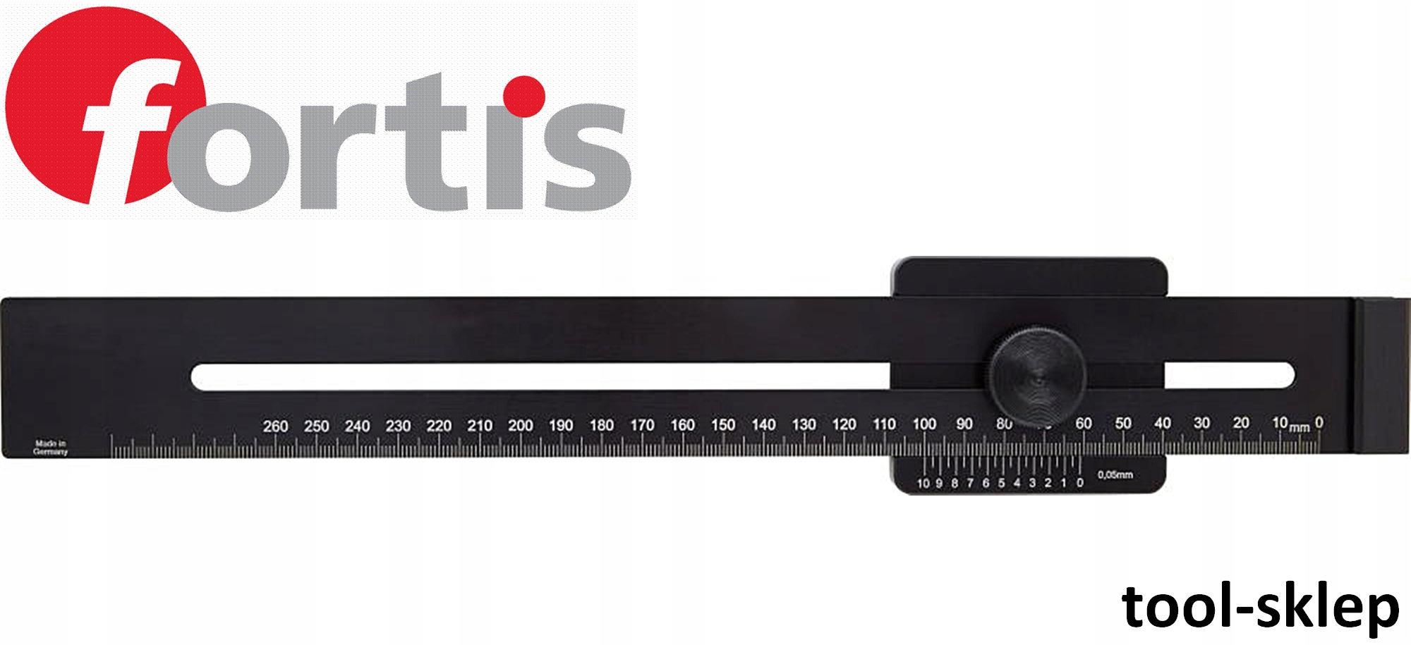 Suwmiarka analogowa Fortis 8204010 200 mm