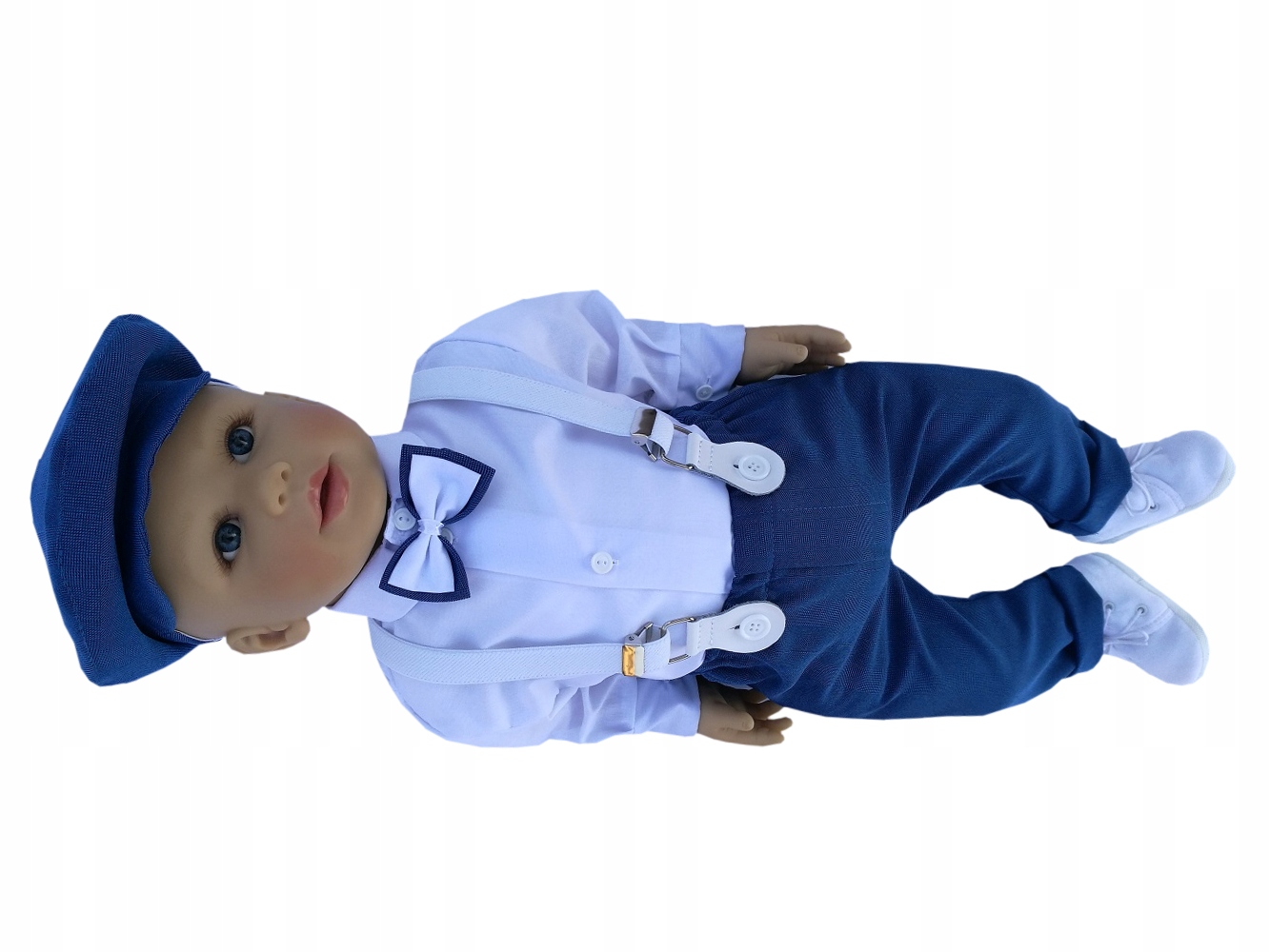 UBRANKO DO CHRZTU KOMPLET NA CHRZEST DLA CHŁOPCA NA PRZYJECIE WESELE R62 Płeć Chłopcy