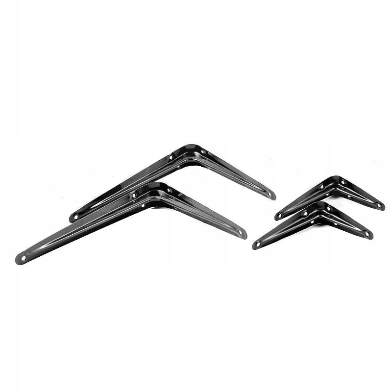 

Wspornik Półki Kątownik Pod Półkę 125x150mm Czarna