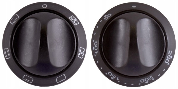 POKRĘTŁA KUCHENKI MASTERCOOK DYNAMIC 2 SZT TEMP+ F