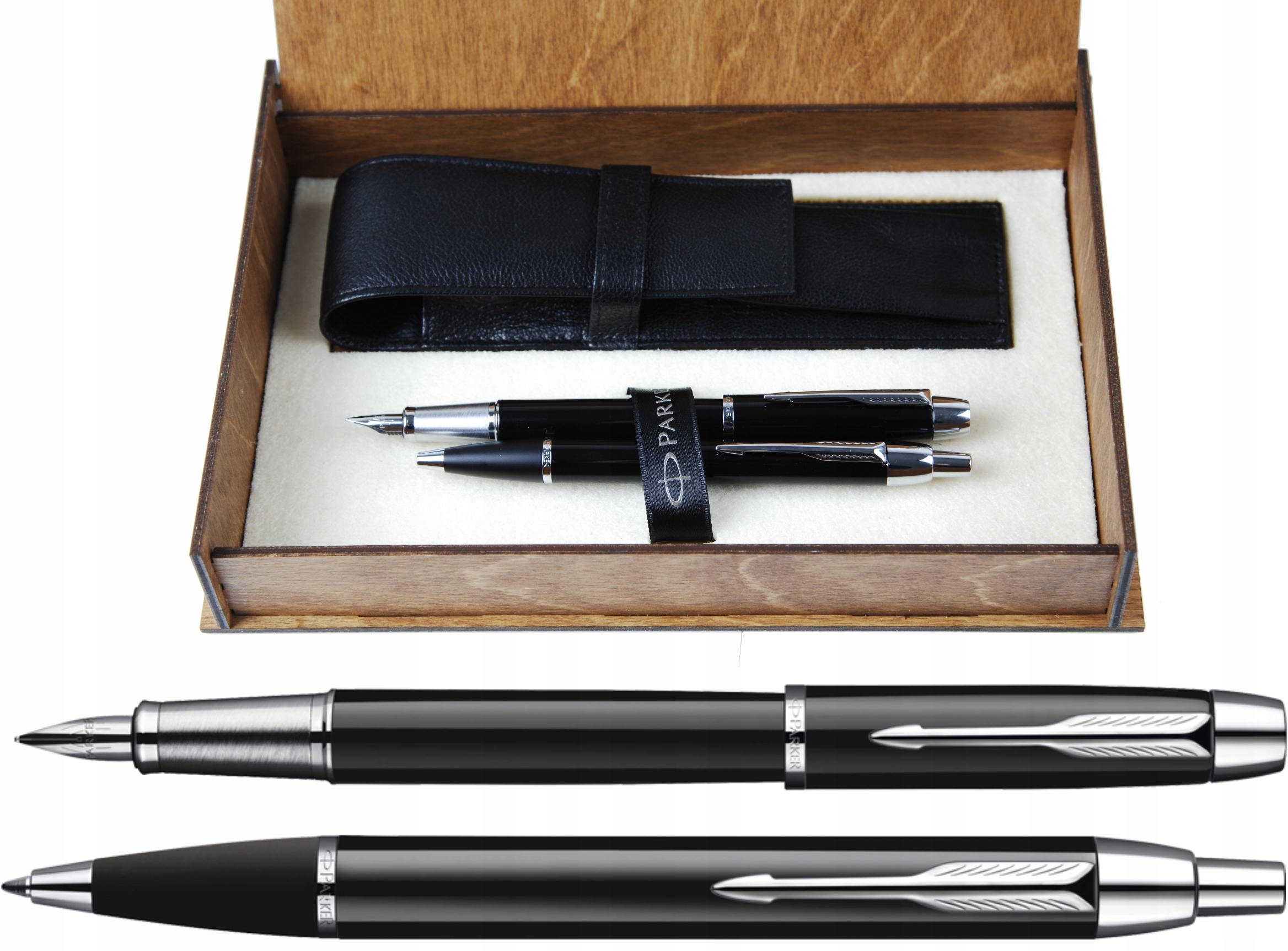 

Parker IM pióro długopis Drewno Grawer Rr 1Z28