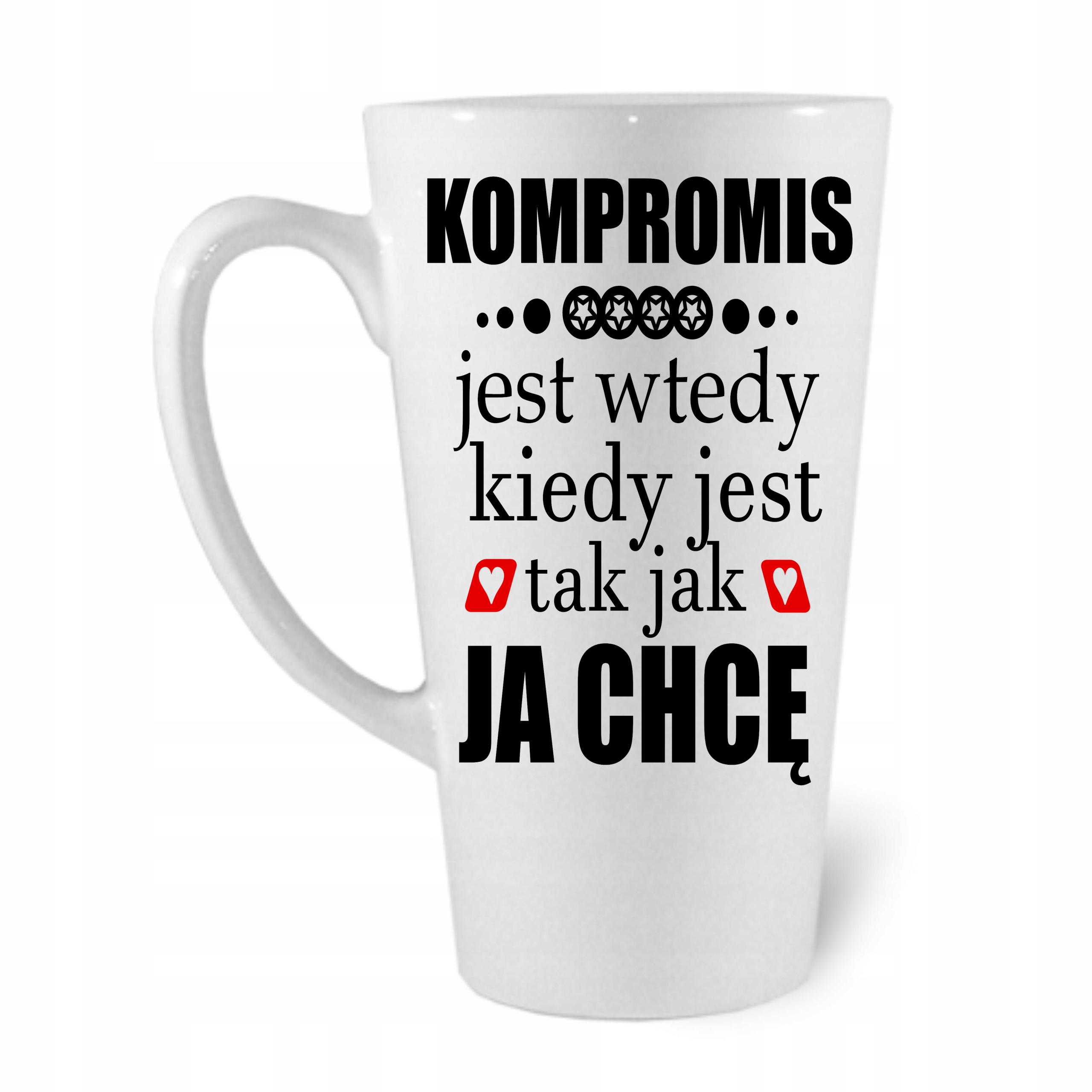 

Kubek Latte Ze Śmiesznym Nadrukiem