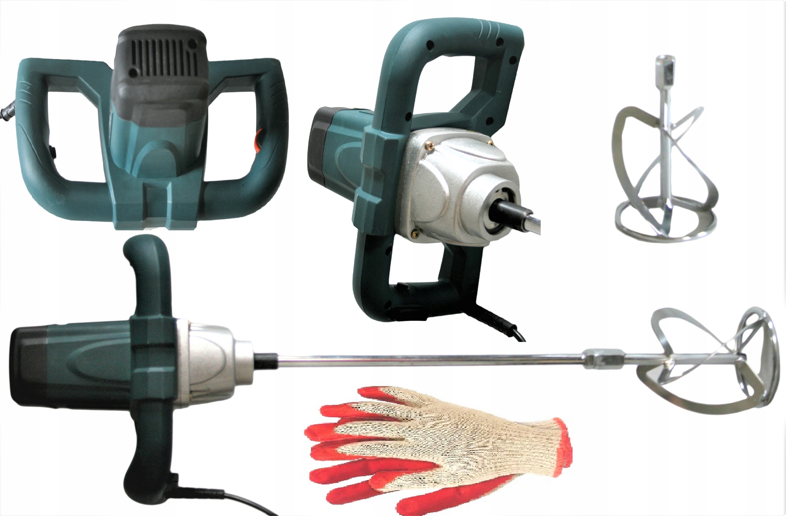 

Mieszadło Elektryczne 2 Mieszalniki 3200W Do Kleju