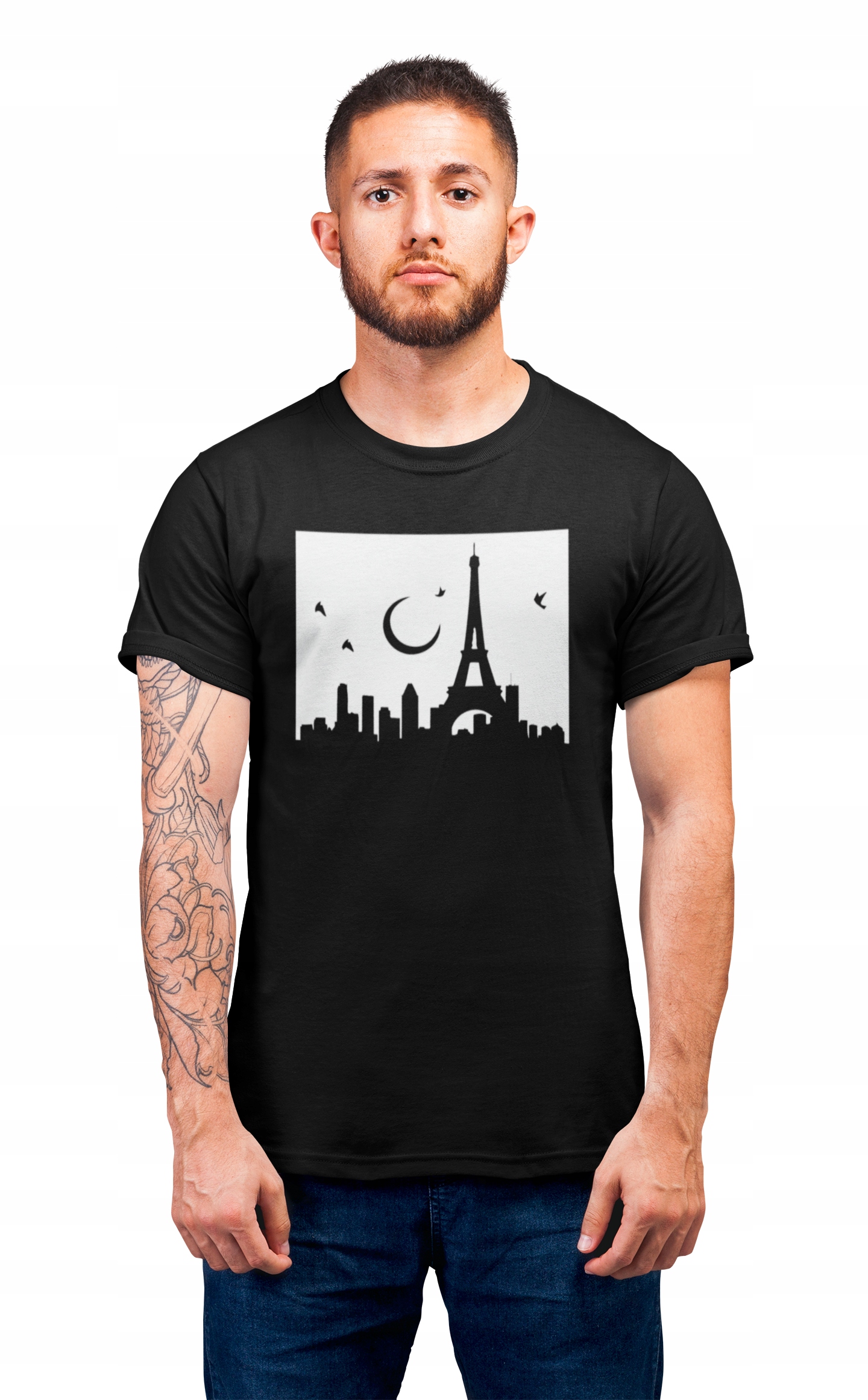 

Koszulka Bluzka Wieża Eiffla Paryż Wakacje Francja