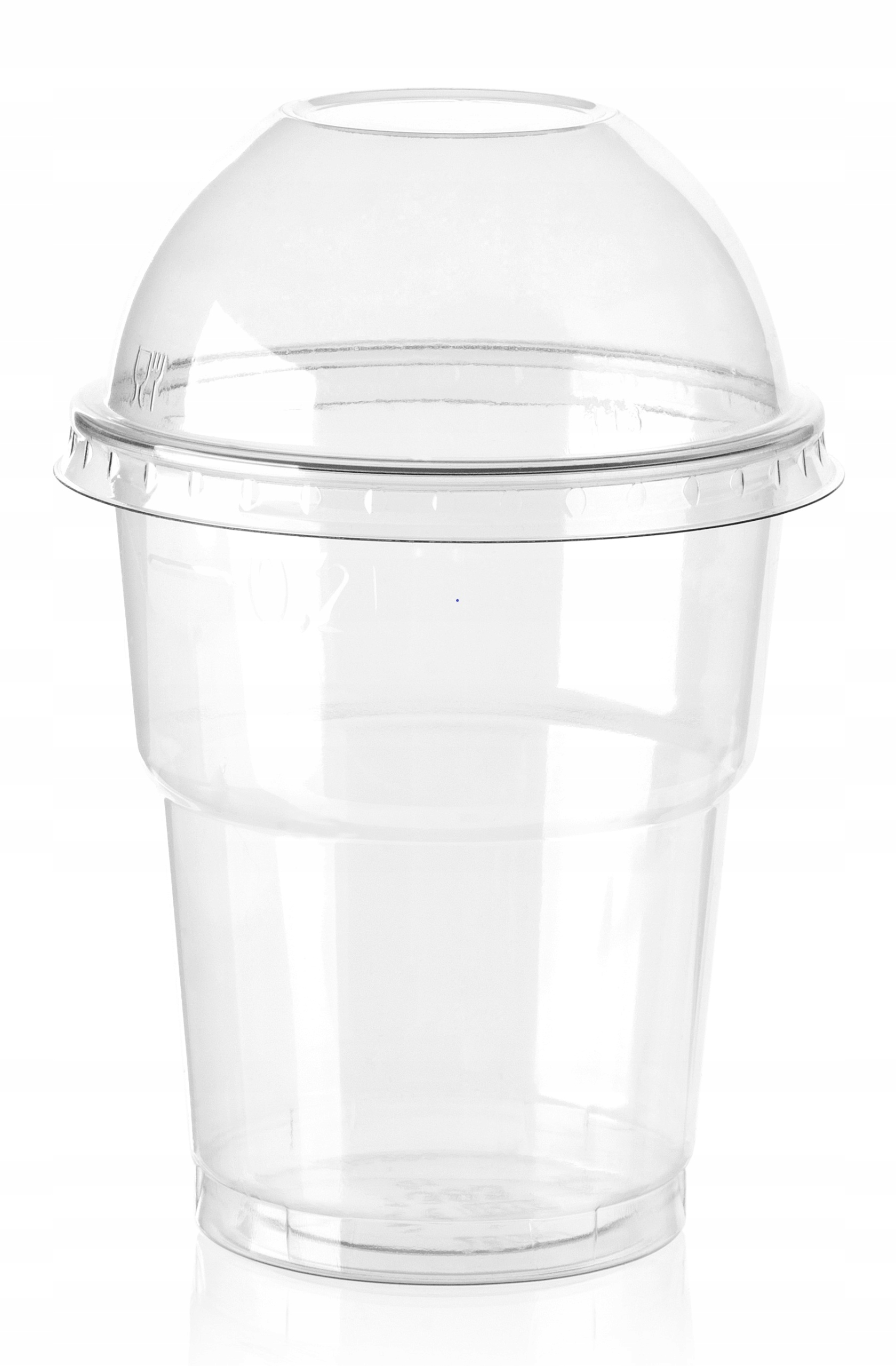 

Kubki Pet Shake 200ML Z Wieczkiem Wypukłym- 50SZT.