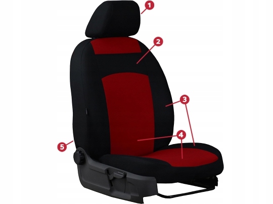 POKROWCE OPEL ASTRA F G H CORSA A B C VECTRA A B samochodowe bordowe Producent inny