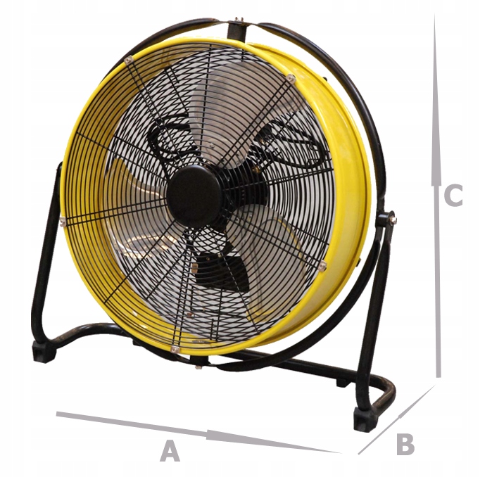 WENTYLATOR OSIOWY DMUCHAWA MASTER DF20P 6600 M3/H Stan opakowania oryginalne
