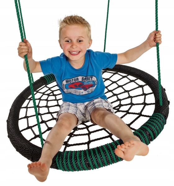 Huśtawka bocianie gniazdo typu "Oval" Wiek dziecka 3 lata +