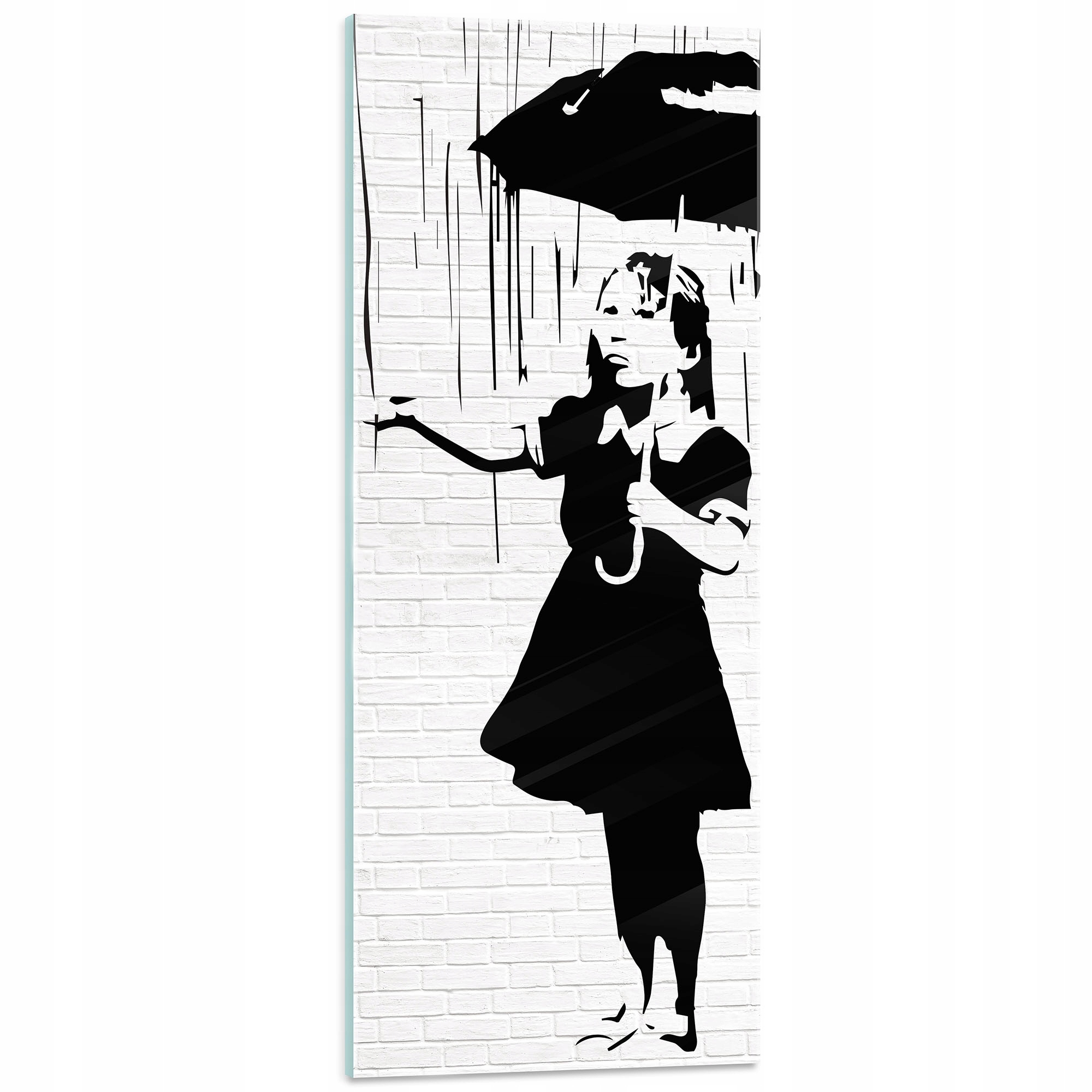 Obraz na skle Umenie banksy modern 125x50