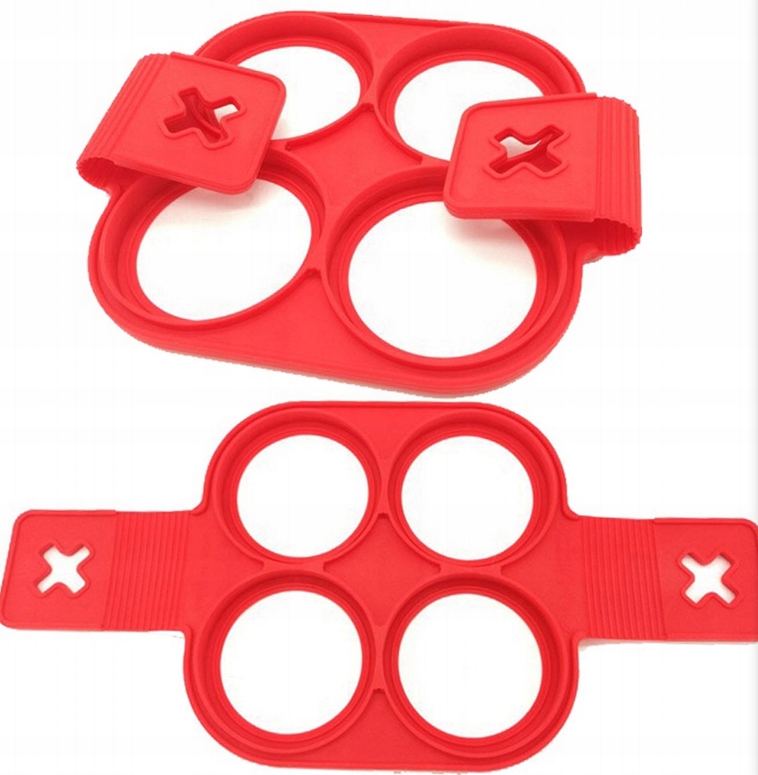 FORMA SILIKONOWA DO PANCAKÓW JAJEK PLACKÓW NIEPRZYWIERAJĄCA kwiatek kwiatki Marka inna