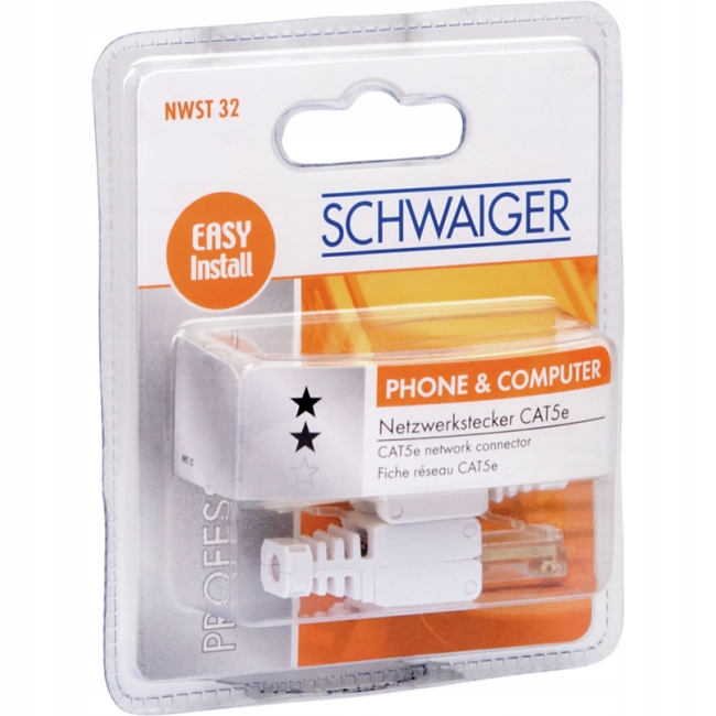 Zestaw Wtyczek Sieciowych Cat 5E Wtyk Sieciowy