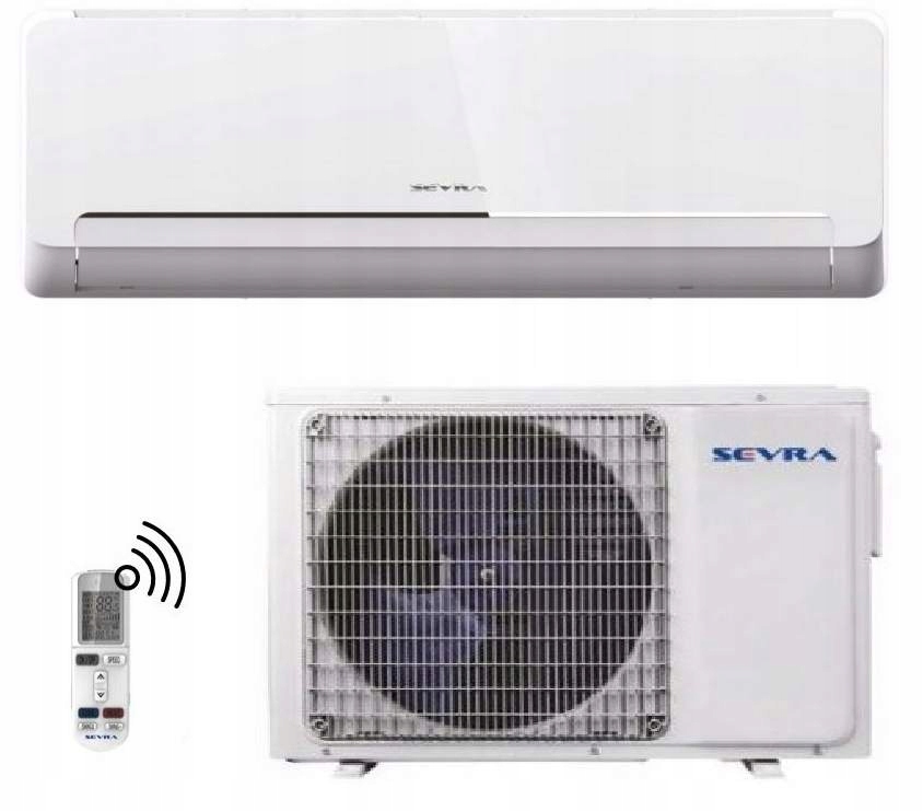 KLIMATYZATOR SEVRA 7,5kW do 80m SAMODZIELNY ZESTAW
