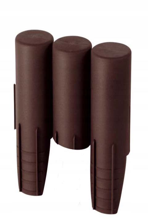 =PALISADA 2m WYSOKA brąz PLOTEK OBRZEZE ROLLBORDER