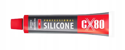 

Silikon CX80 Professional 80ml Czerwony Temp.