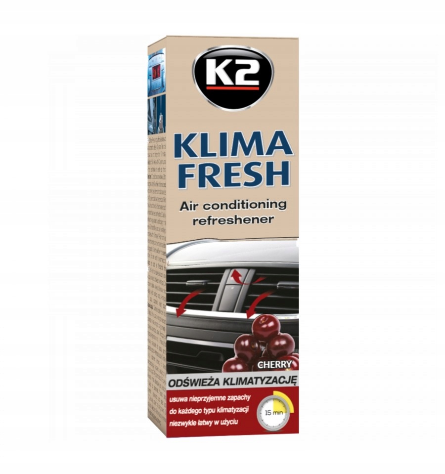 

K2 Klima Fresh Odgrzybiacz Klimatyzacji cherry