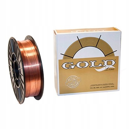 

Drut spawalniczy SG2 0,8mm 5kg Gold