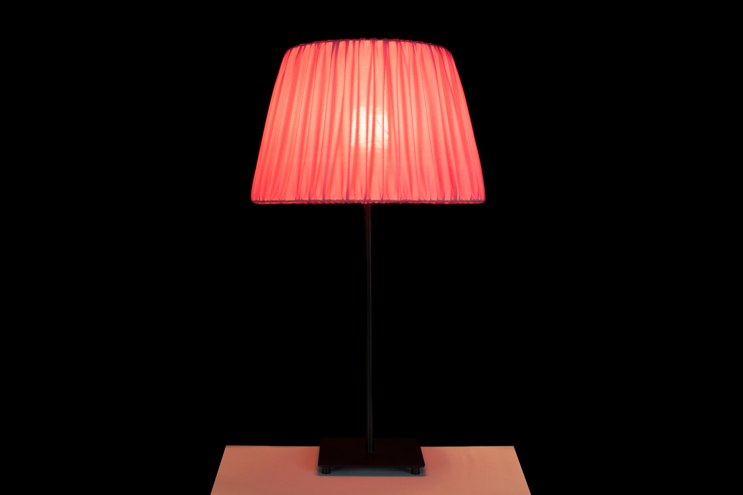 Abażur klosz stożek marszczony 23x34x22 RÓŻOWY Rodzaj abażur