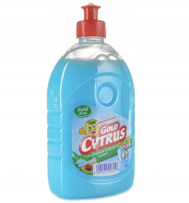 

Balsam Do Mycia Naczyń 500ML Gold Aloes Avocado