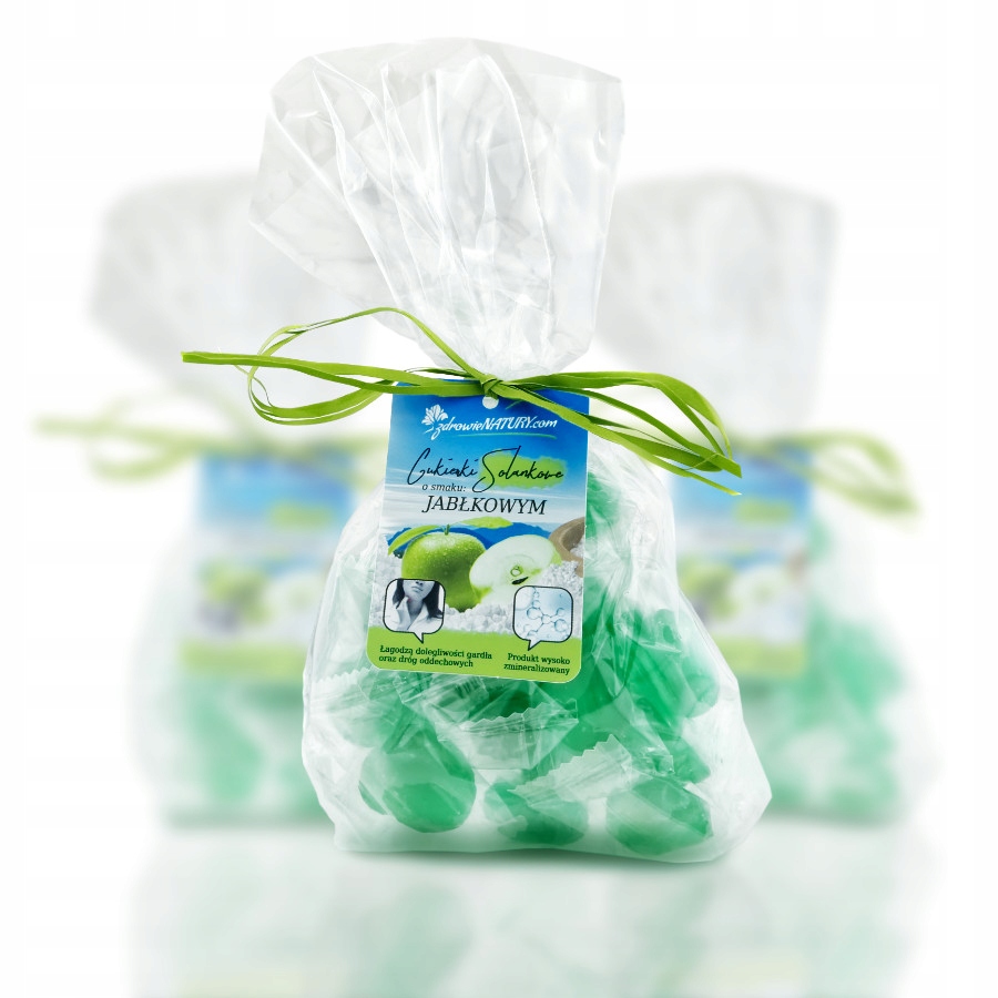 Cukierki solankowe PROZDROWOTNE - jabłkowe Marka inna
