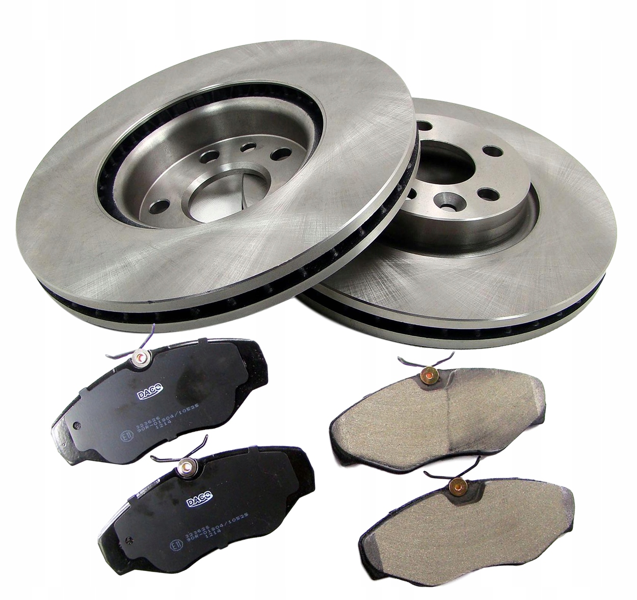 TARCZE x2 KLOCKI PRZÓD TRAFIC III VIVARO B 2014-