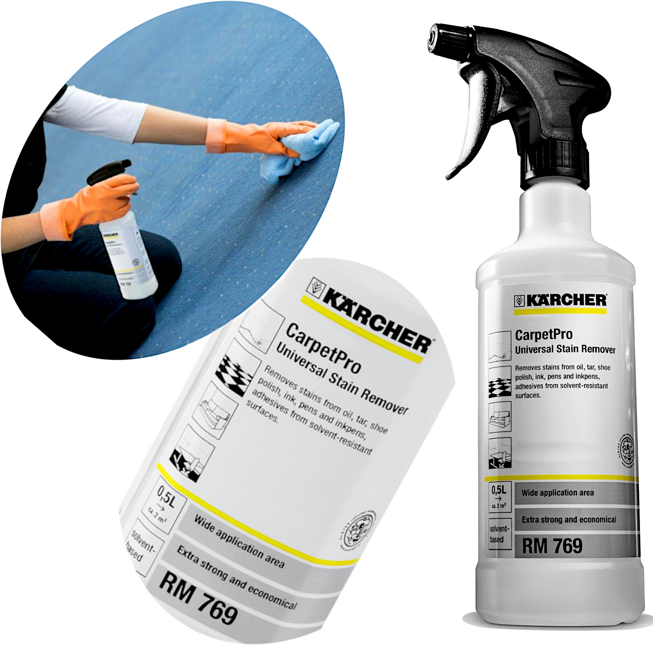 

Karcher Odplamiacz Rm 769 Do Dywanu Tapicerki 0,5L