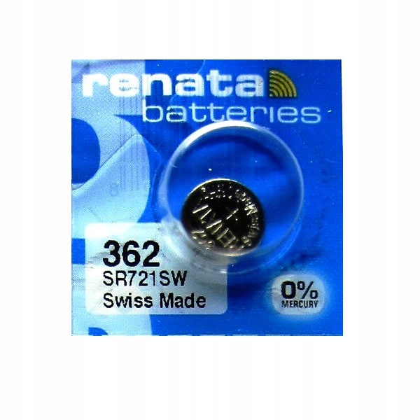 

Bateria Srebrowa Renata 362 SR721SW Swiss-made
