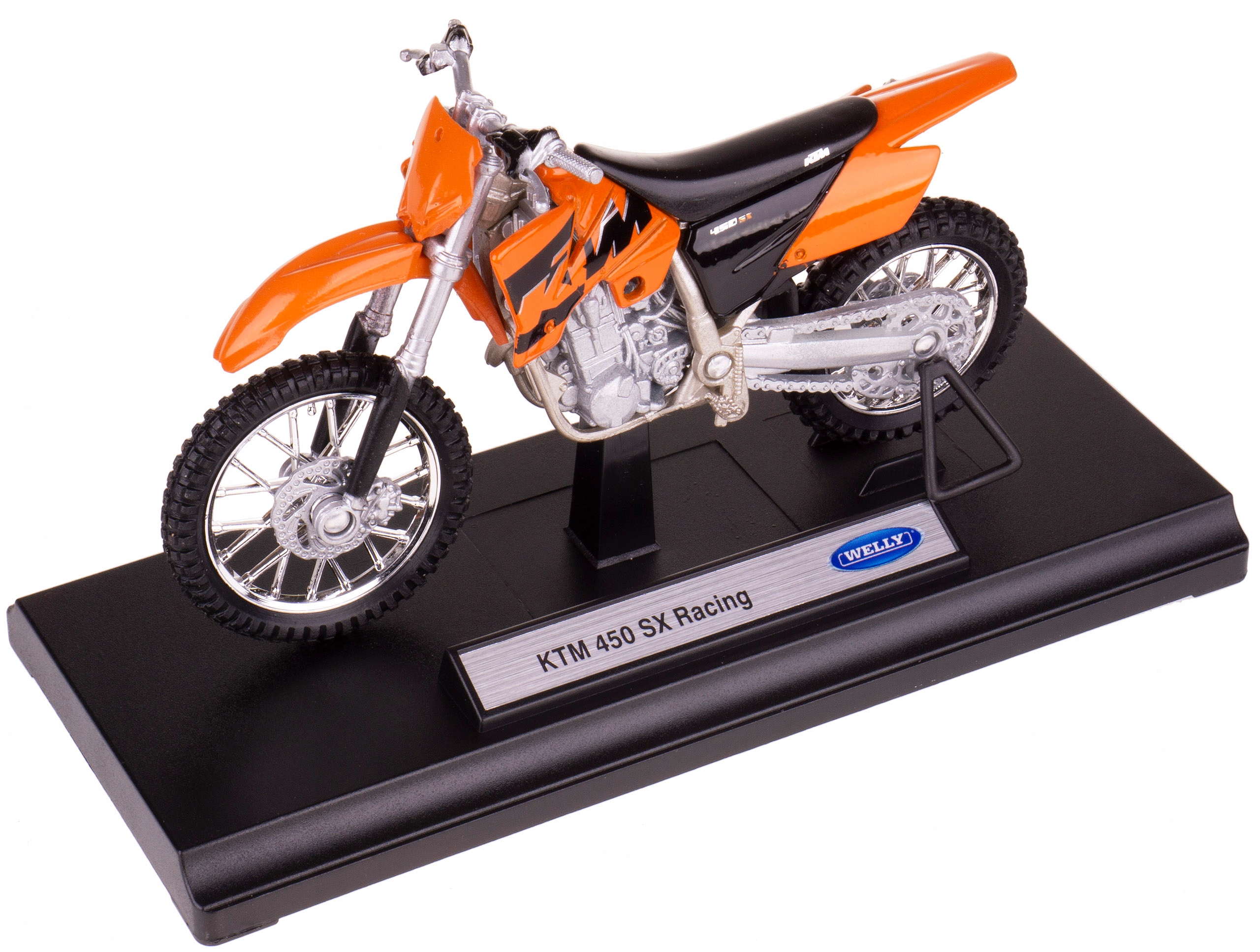 

Ktm 450 Sx Racing Model Metal Welly Motor 1:18