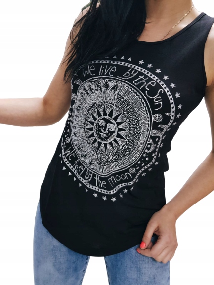 

Bluzka Zeza Fashion - Czarna - r. S/m (Z8225)