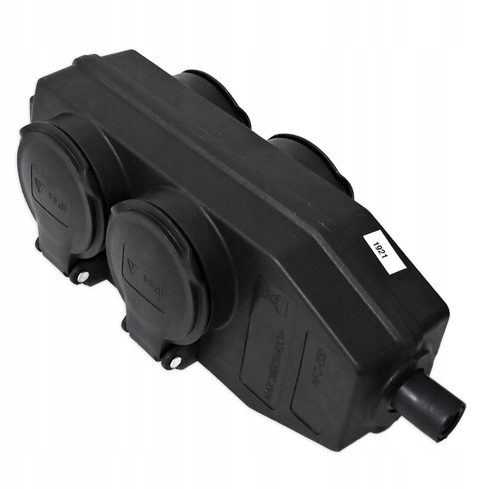 

Listwa Poczwórna Gniazdo 4x2P+Z Rozgałęźnik IP44